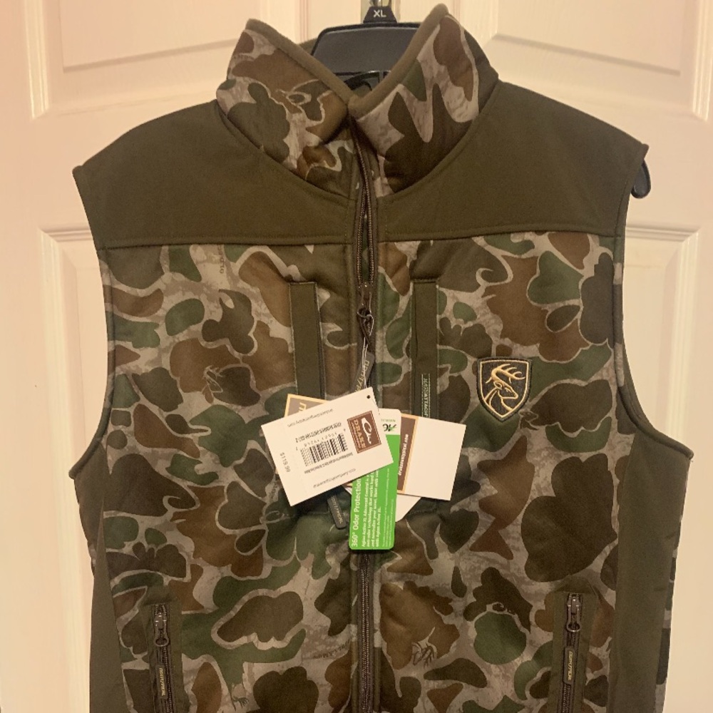 Drake Non-Typical Dual Action Scent Control Camouflage Vest